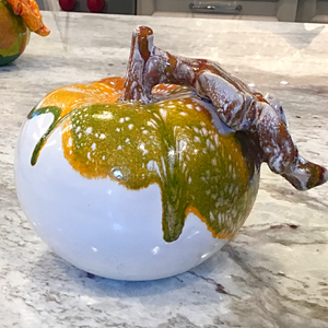 Ceramic Hand-Made Pumpkin (Medium)