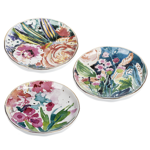 Floral Trinket Dish