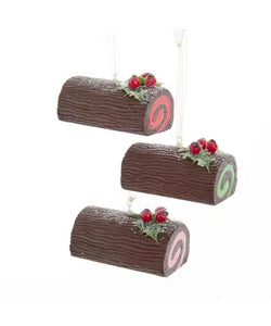 Yule Log Cake Ornament