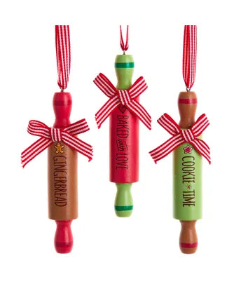 Wooden Rolling Pin Ornament