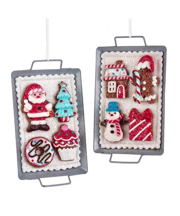 Gingerbread With Metal Pan Ornament