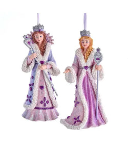 Royal Splendor Purple Queen Ornament