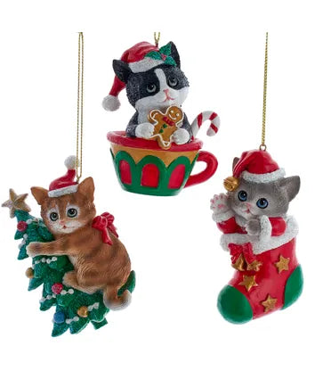 Christmas Cat Ornament
