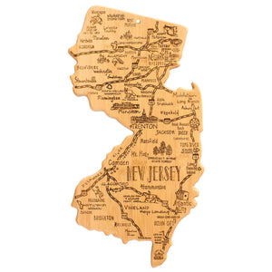 New Jersey State Cutting Board