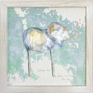 Elephant Wall Art 10x10