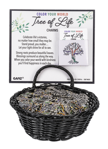 Color Your World Charms in a Basket