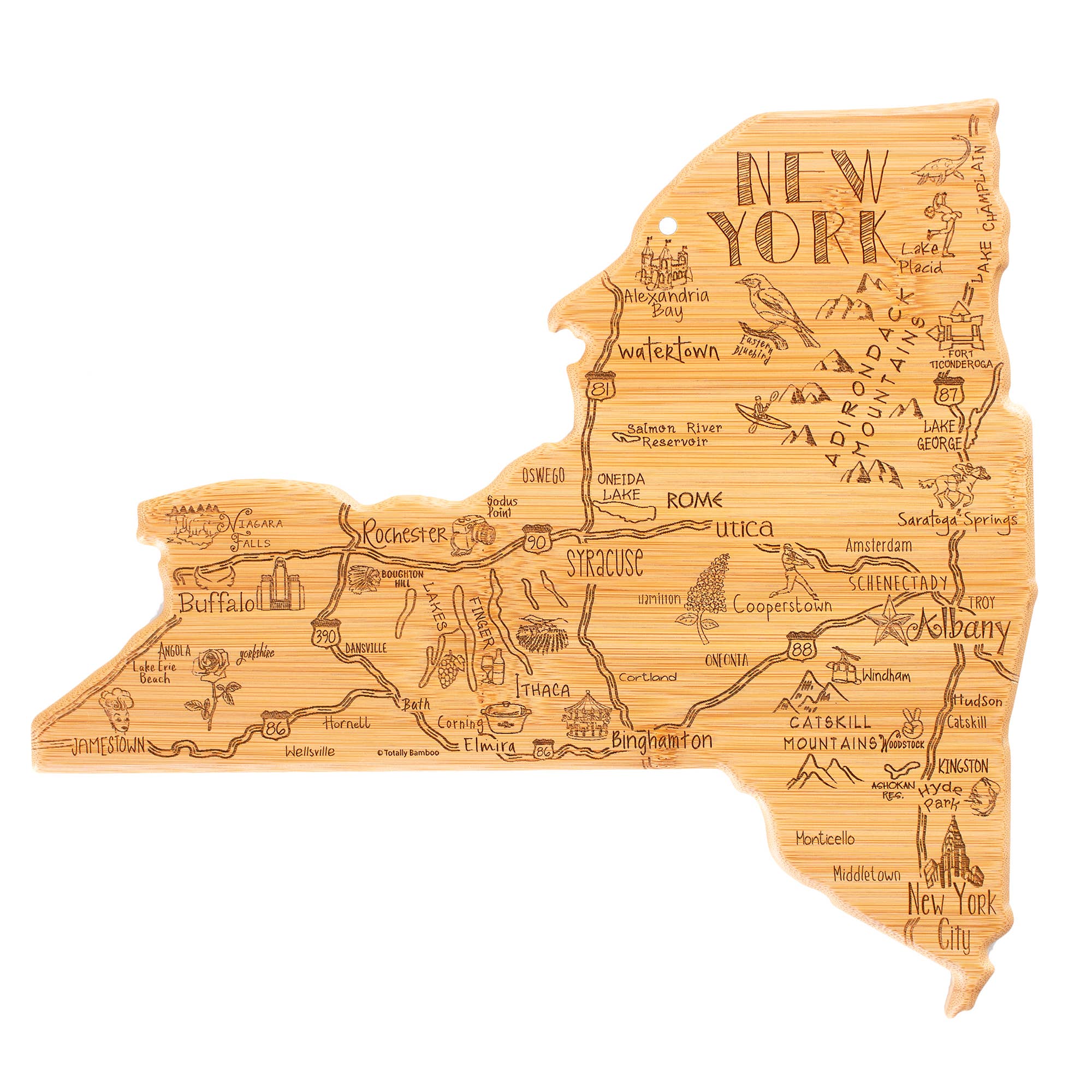 New York State Cutting Board