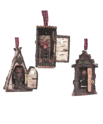 Hinged Cottage Ornament