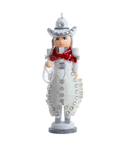 6" Hollywood Nutcrackers™ Cowgirl Nutcracker Ornament