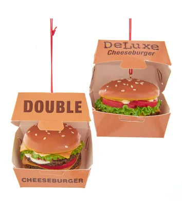 Cheeseburger Ornament