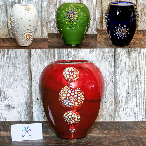 Ceramic Vase with 