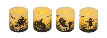 LED Spooky Halloween Wax Votives