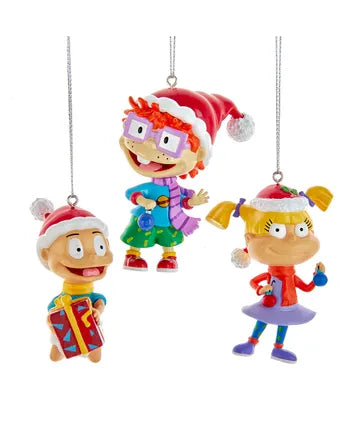 Rugrats™ Angelica, Chuckie and Tommy Blow Mold Ornament