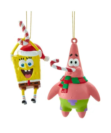 SpongeBob Squarepants™ and Patrick Ornaments