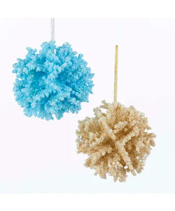 Styrofoam Coral Ball Ornament