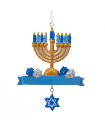 Hanukkah Ornament For Personalization